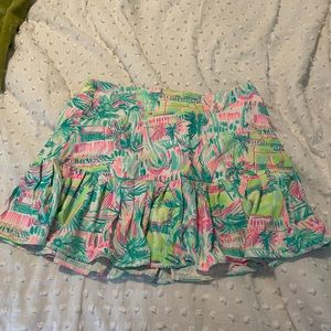 lilly pulitzer athletic skirt